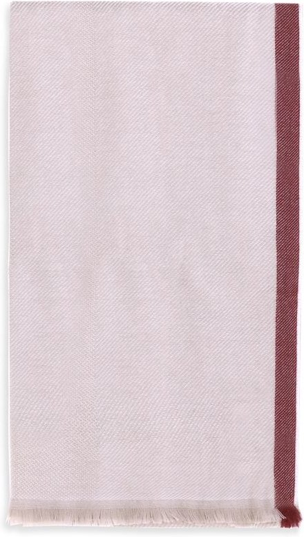 Schal mit Bordüren-Detail