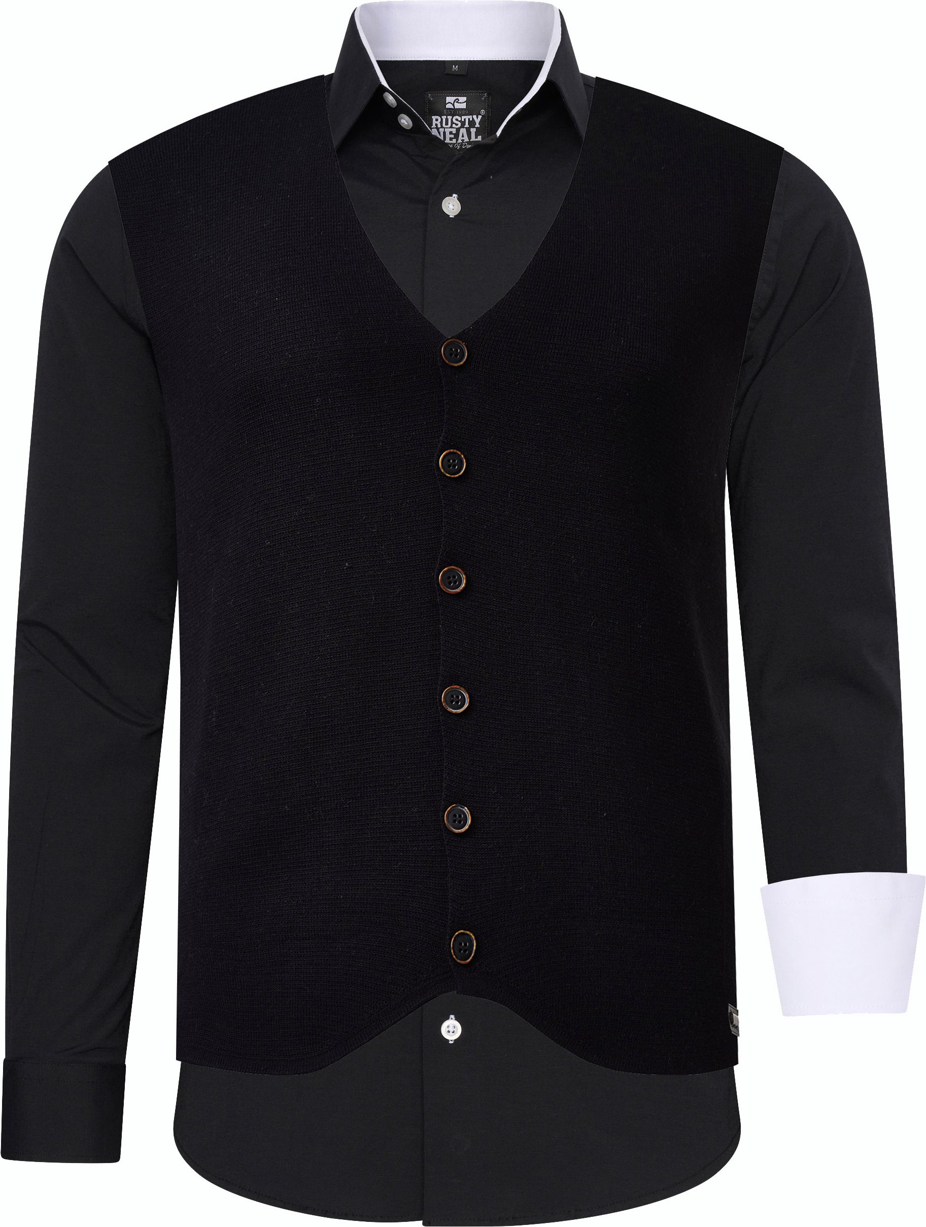 Hemd mit Weste 2-teilig