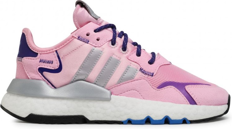 Adidas nite jogger womens rosa trainer
