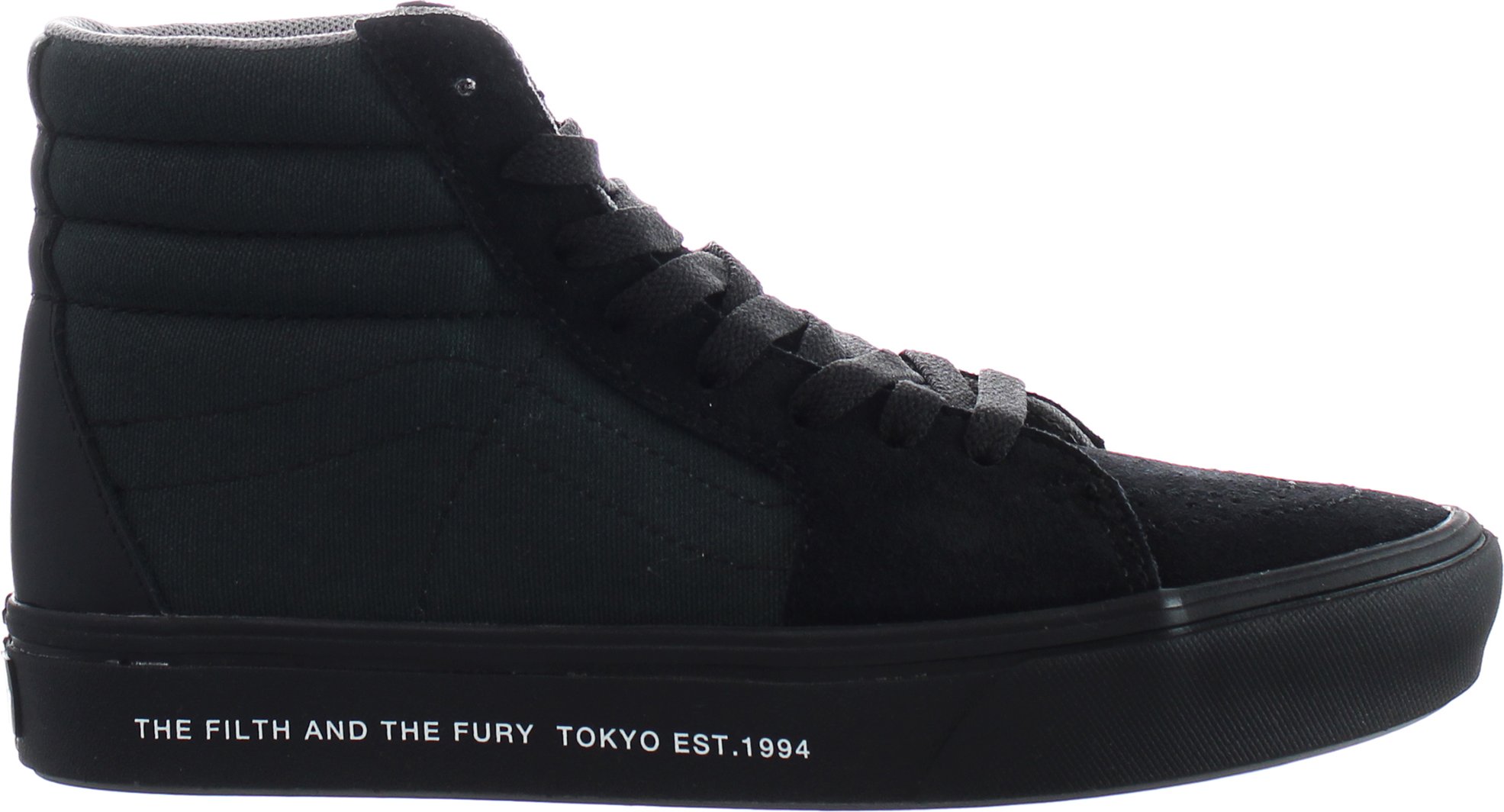 Vans Comfycush SK8-HI X Neighborhood Mens Black Schuhe