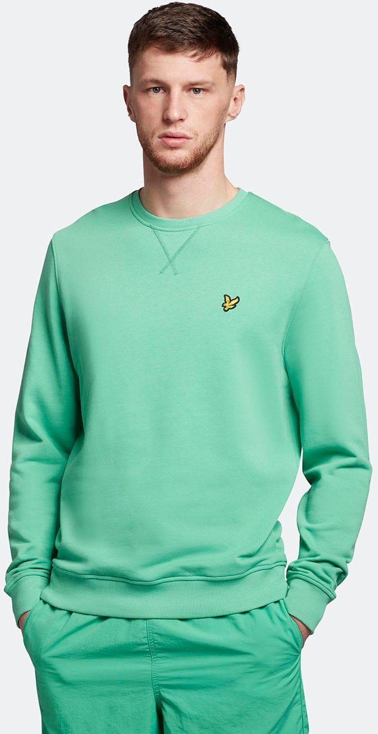 Thumbnail - Lyle & Scott - Sweatshirt Rundhalsausschnitt für Herren (Minzgrün)