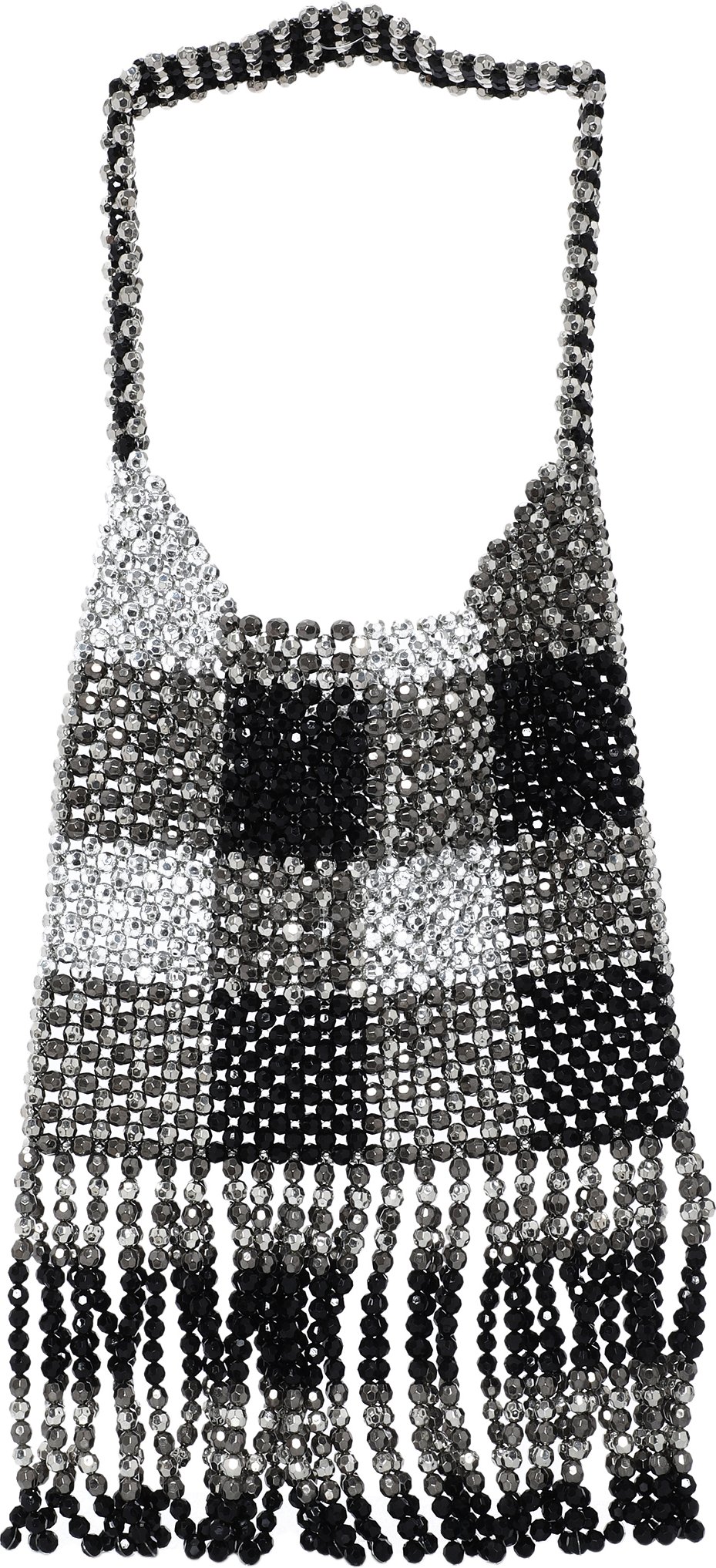 Mymo Handtasche Damen schwarz melange