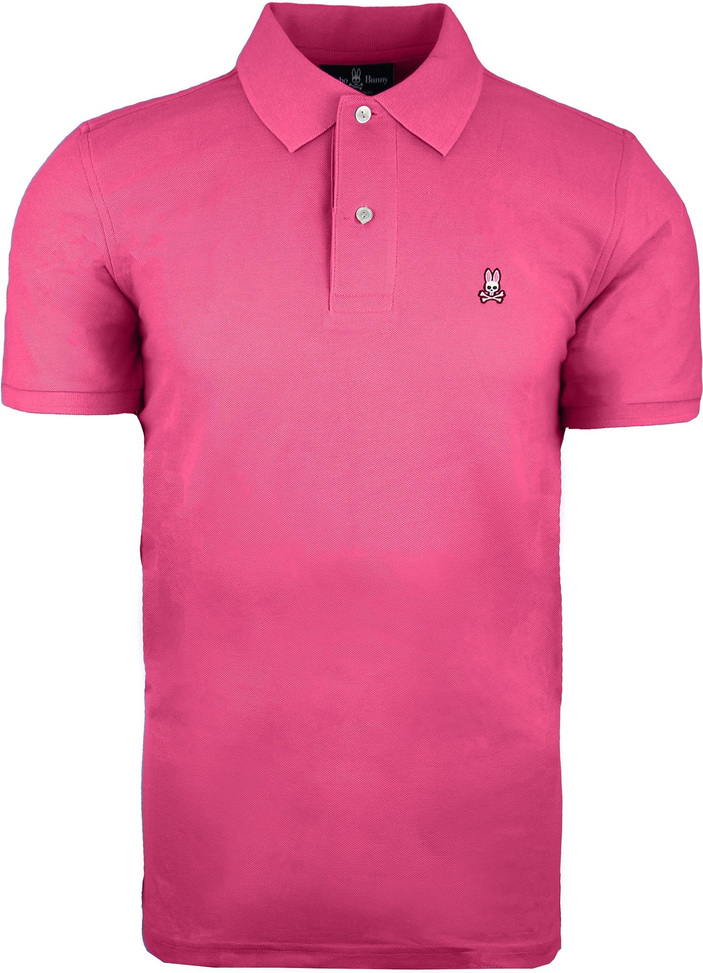 Psycho Bunny von Robert Godley Herren-Poloshirt, Rosa