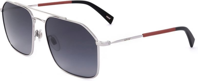 Levi's Graue Edelstahl-Sonnenbrille