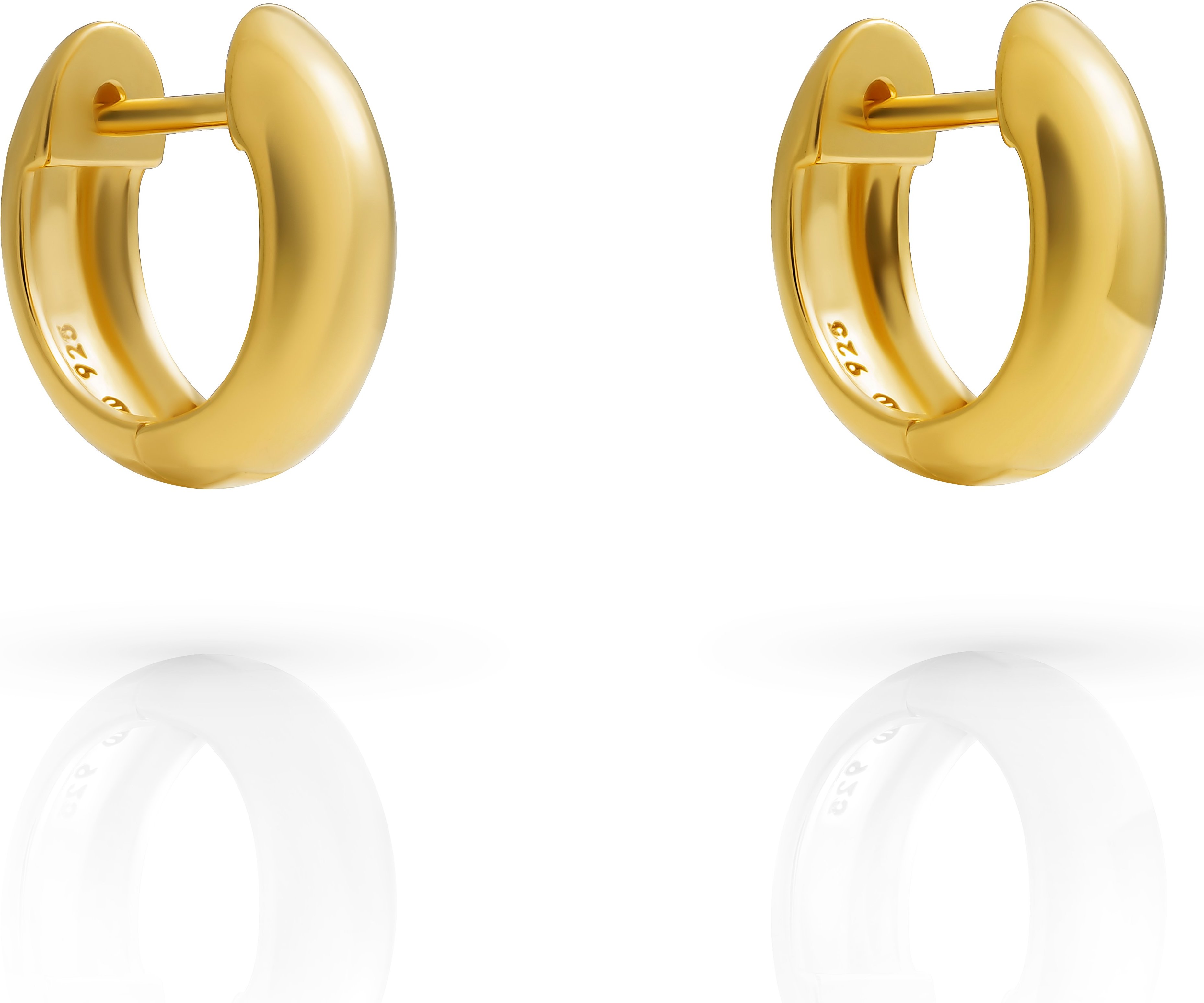 Orphelia 'Dory' Damen Ohrhänger aus 925er Sterlingsilber - Gold ZO-7556/G