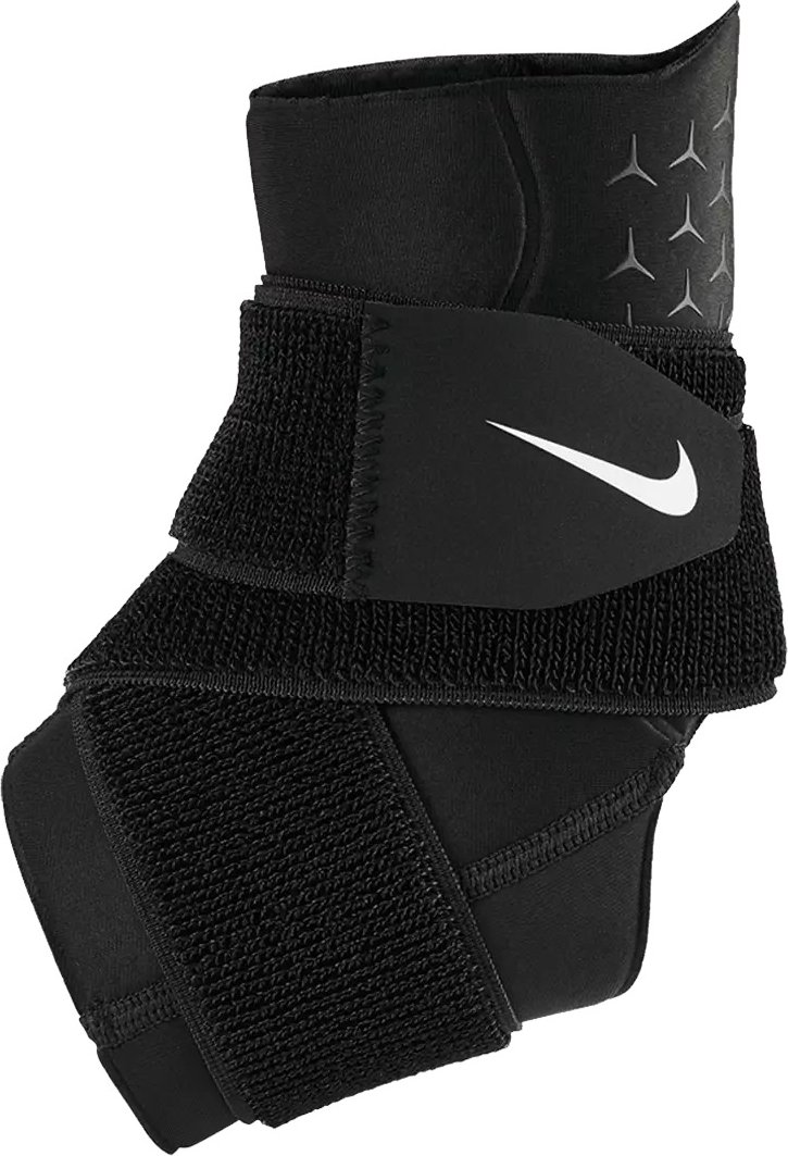 Nike - Kompressions-Knöchelstütze "Pro" (Schwarz/Weiß)