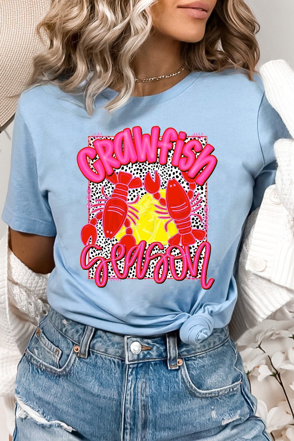 Crawfish-Saison Grafik T-Shirt