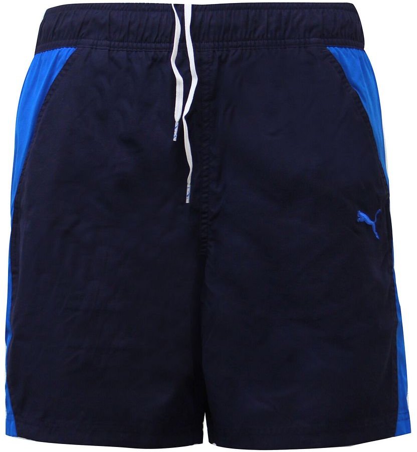 Puma Stretch Taille Bottoms Marine Blue Herren Beach Schwimmshorts 808896 01