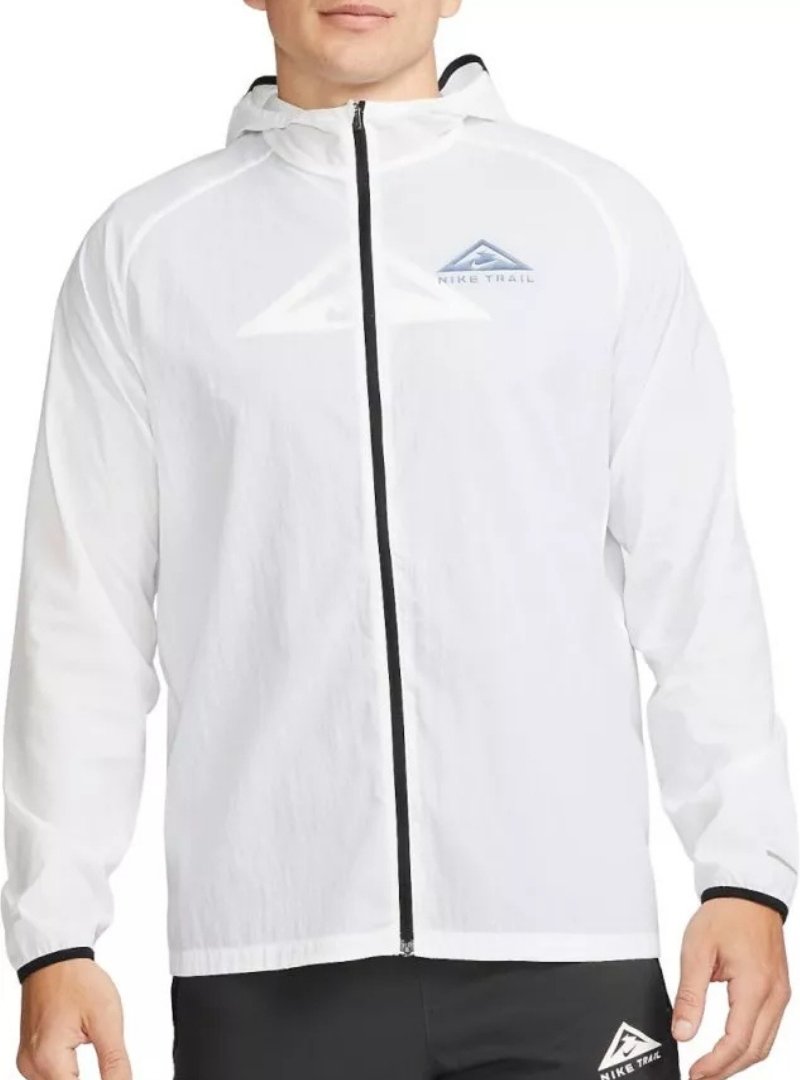 Schlichte, superleichte weiße Jacke von Nike