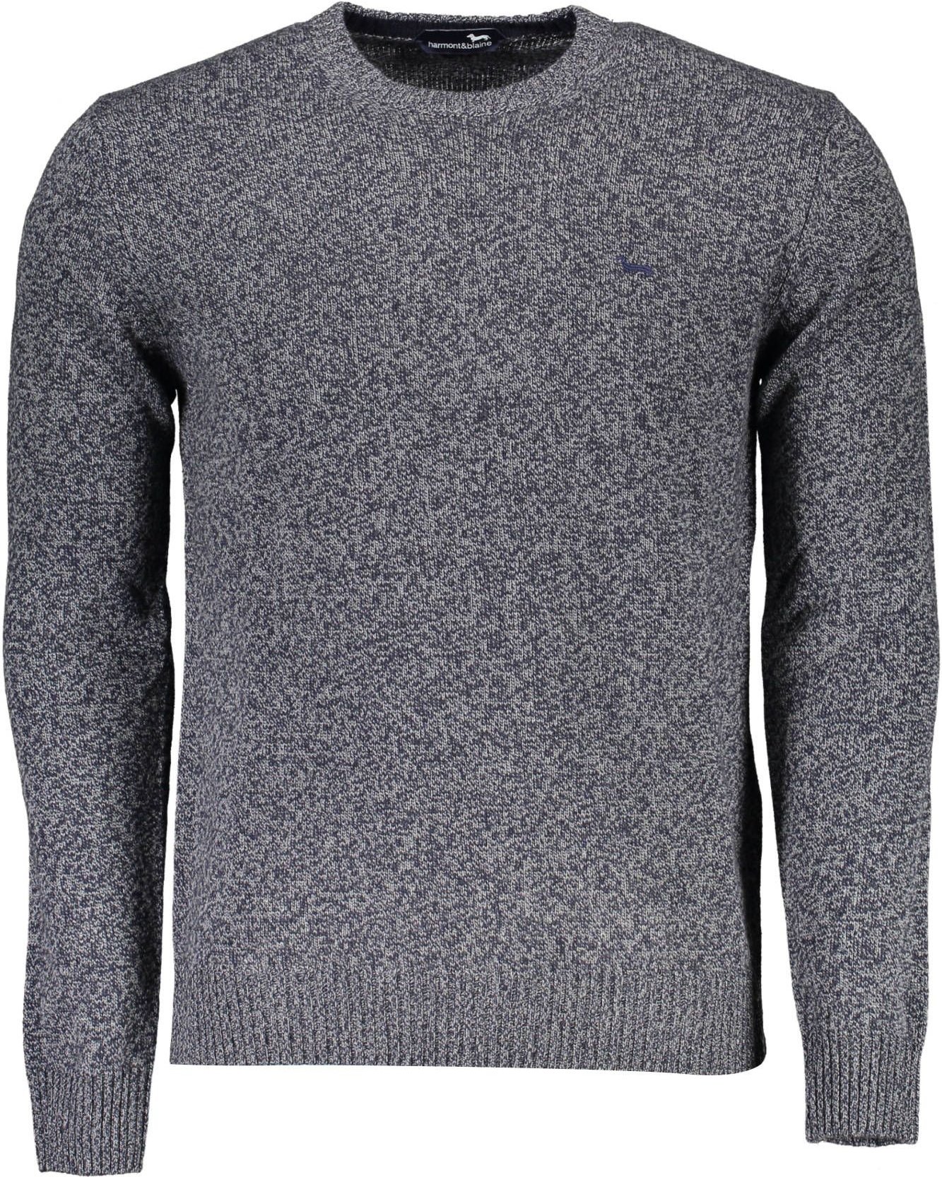 Crew Neck Sweater Melange Strick