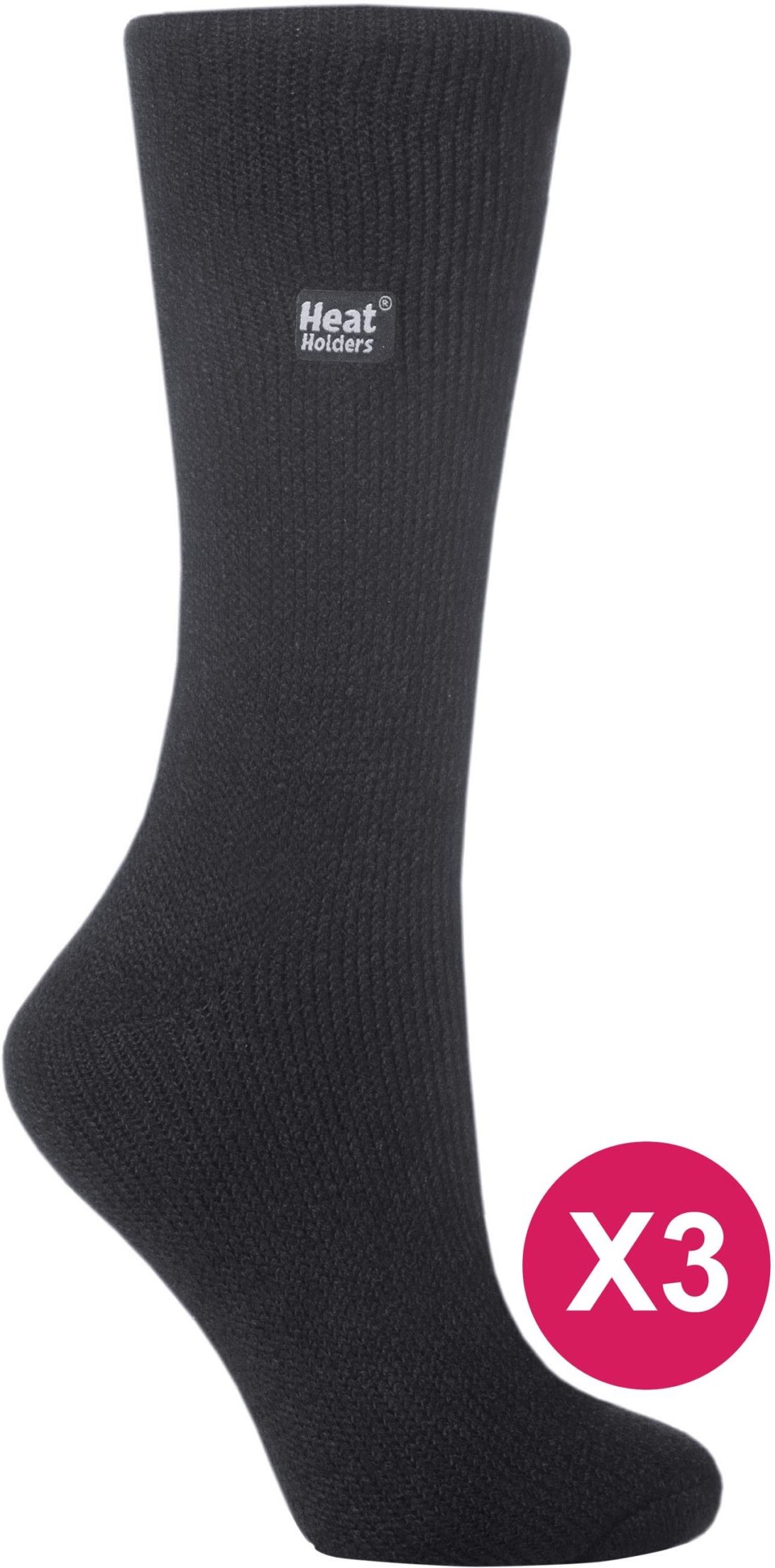 HEAT HOLDERS - 3er-Pack Multipack Damen Isolierte Thermo-Socken für den Winter