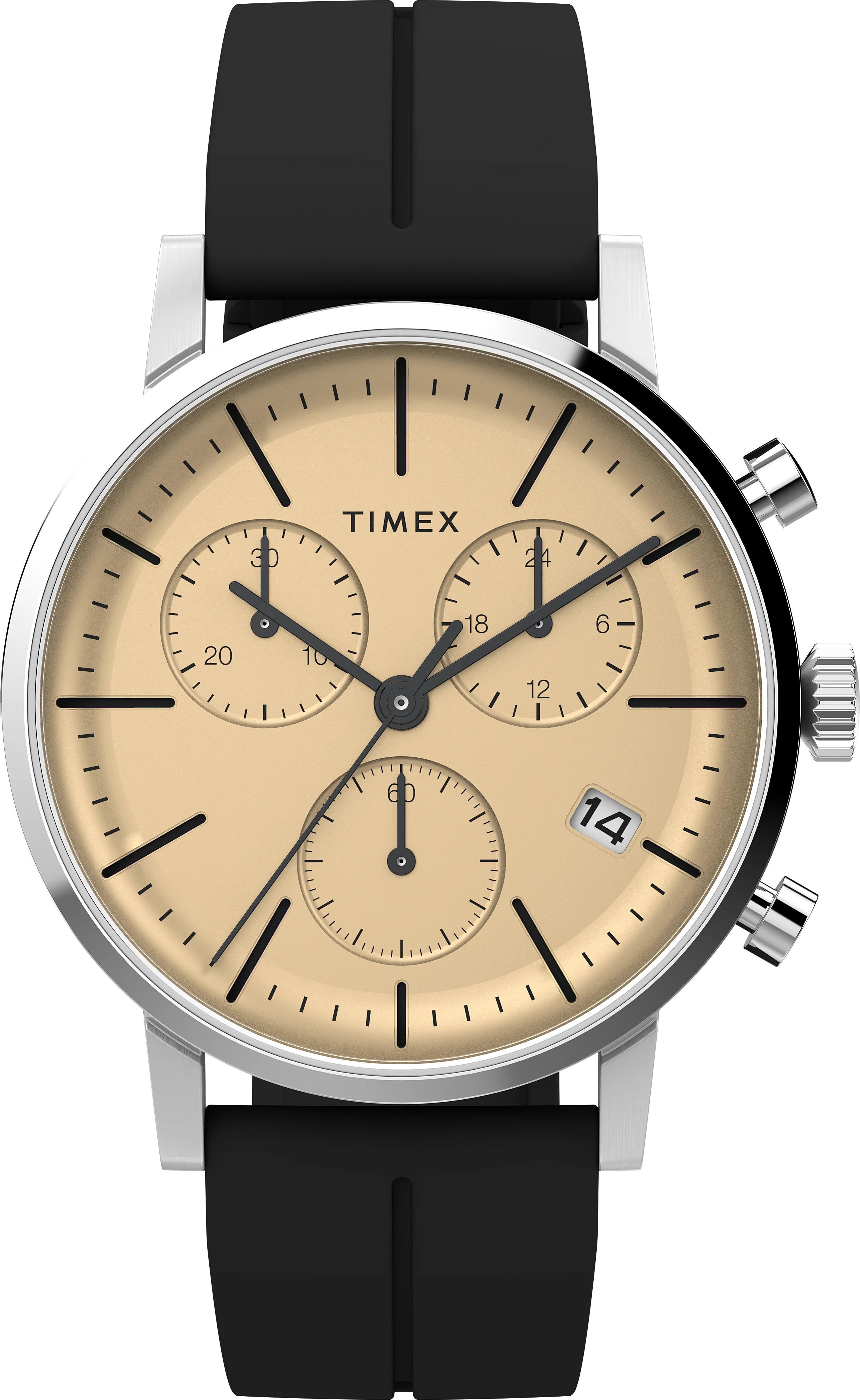 Timex Midtown Chrono Schwarz Herren Armbanduhr TW2V70500