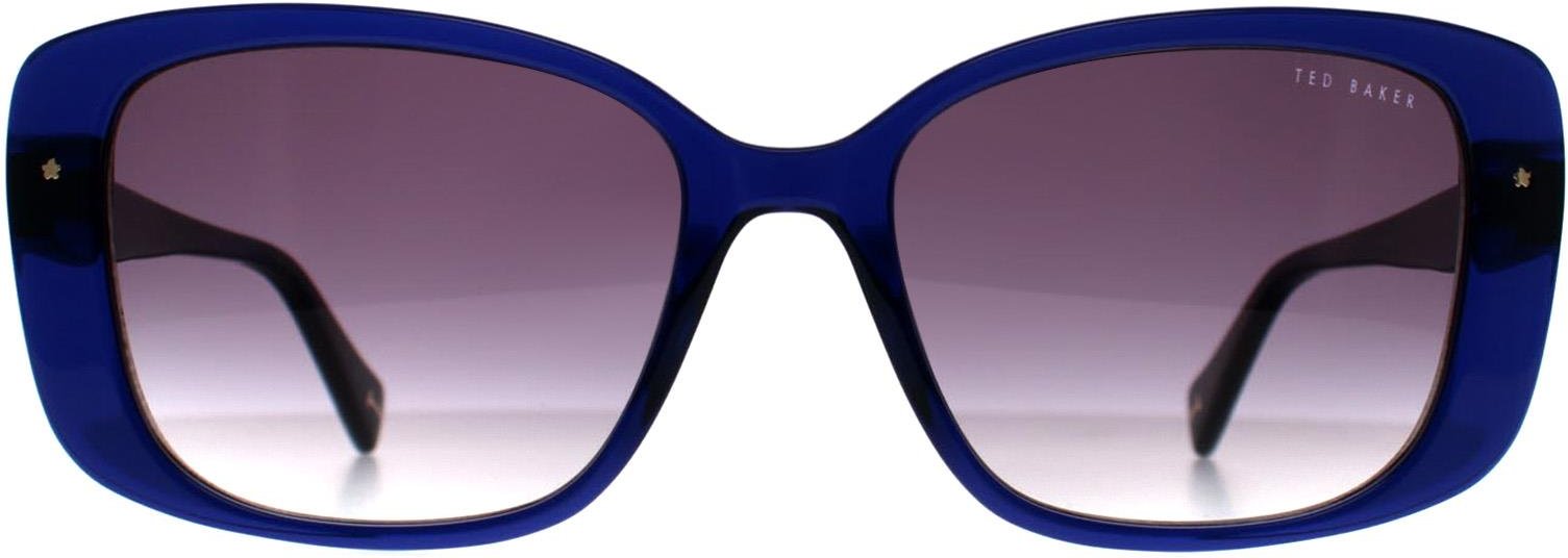Ted Baker TB1740 Penelope 657 glänzend Kristall navy grau Verlauf Sonnenbrille