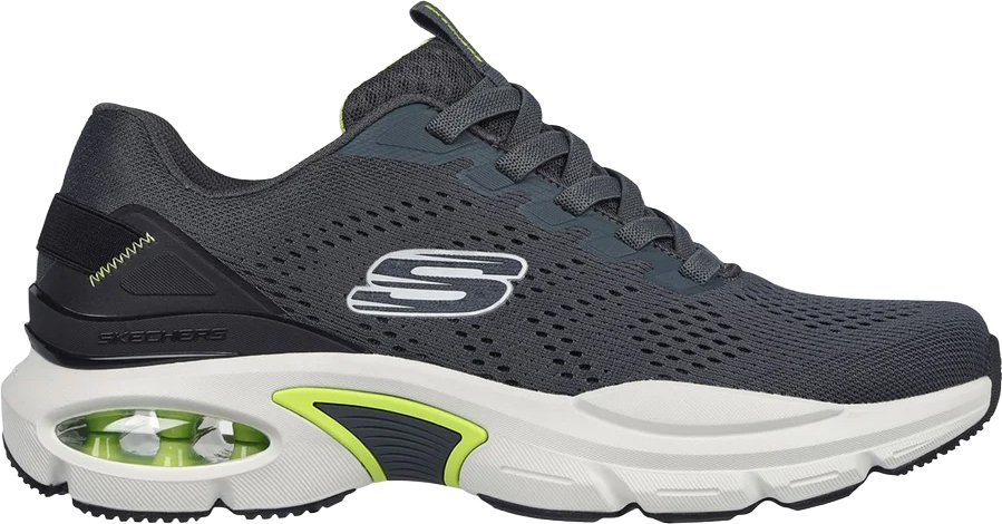 Skechers - Herren Sneaker "Ventura" (Holzkohle/Limone)