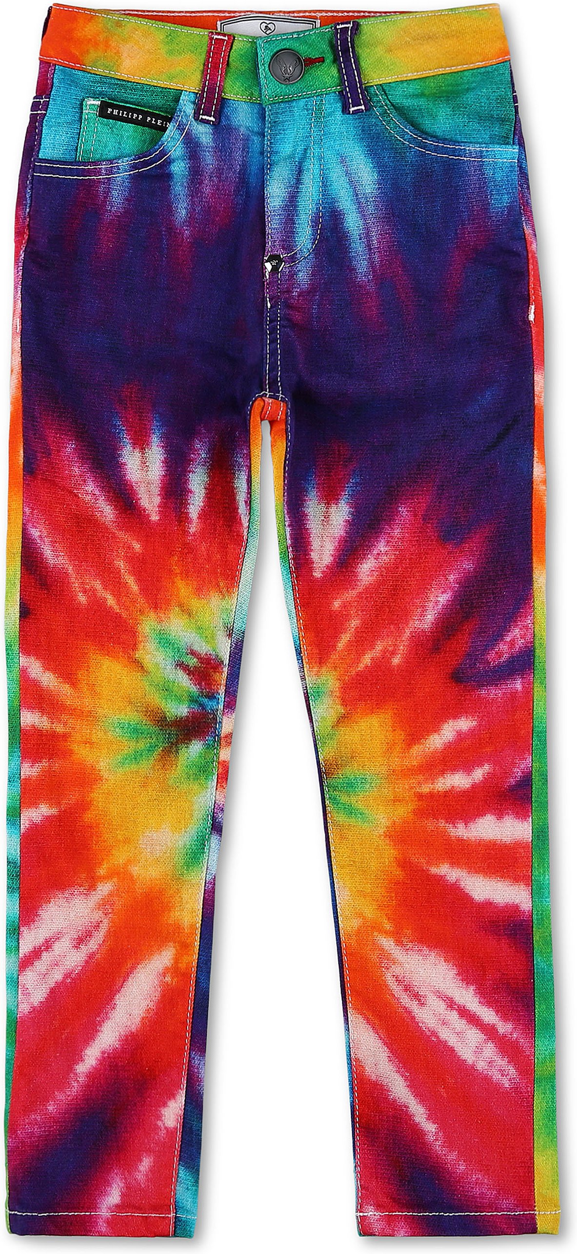 Super Hochtaillierte Jeggings Tie Dye