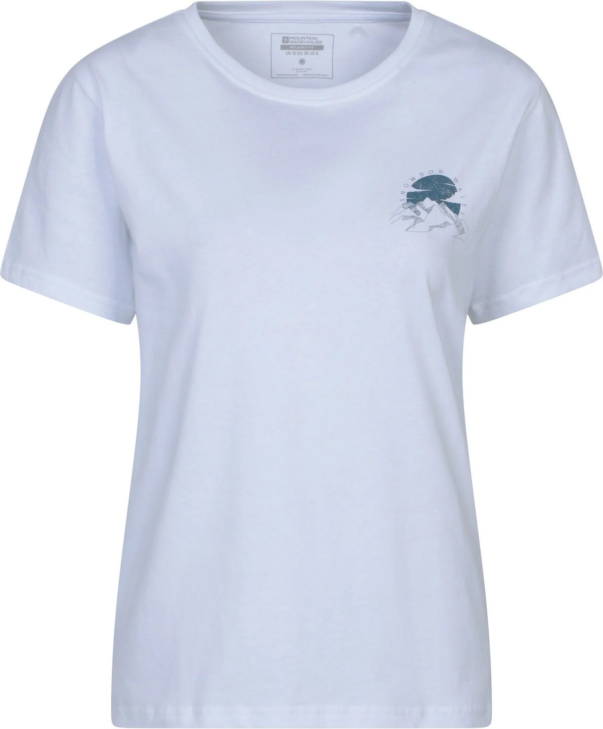 Mountain Warehouse - "Snowdon" T-Shirt für Damen kurzärmlig (Weiß)