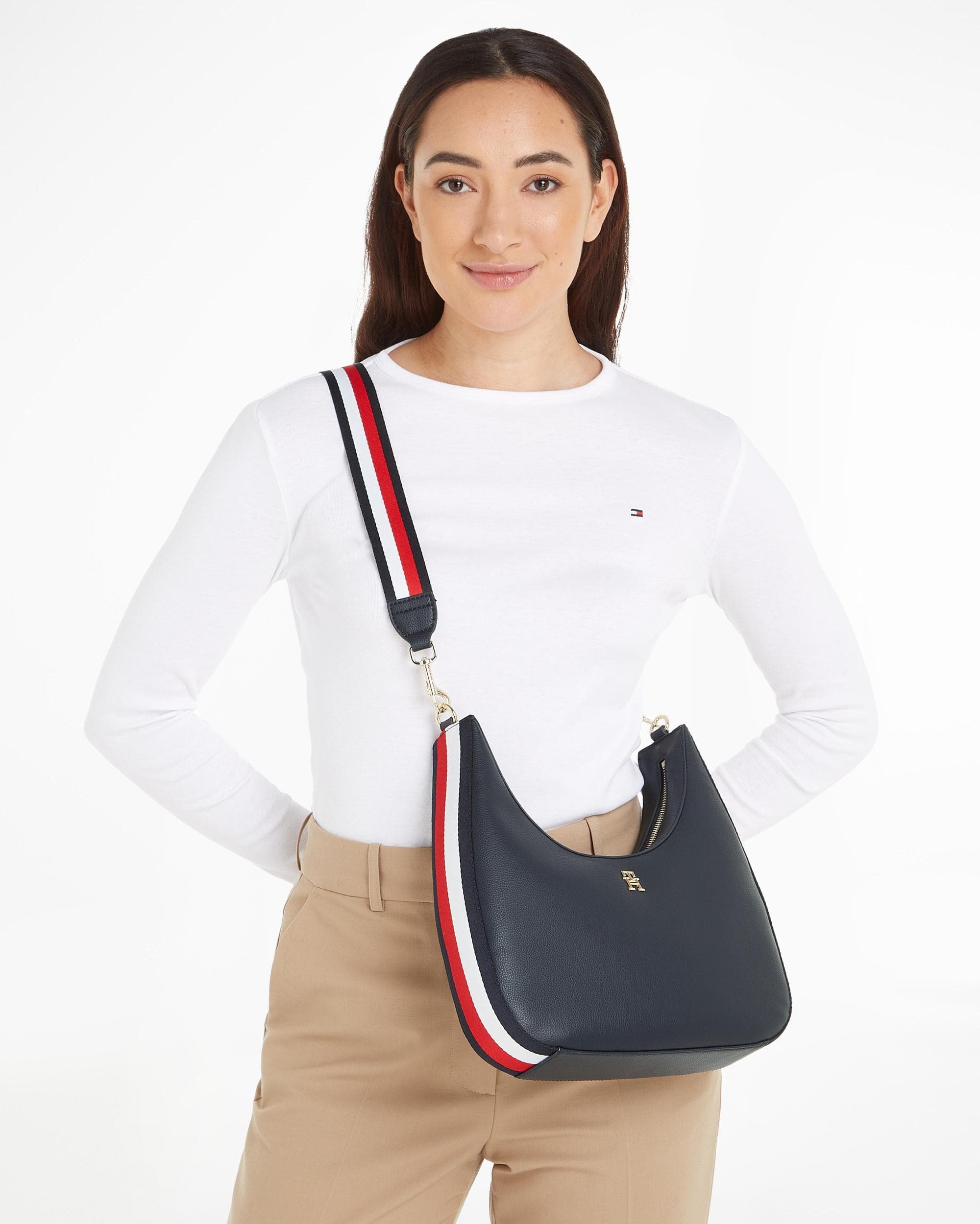 Tommy Hilfiger TH Essential Corp Damen Crossover Tasche