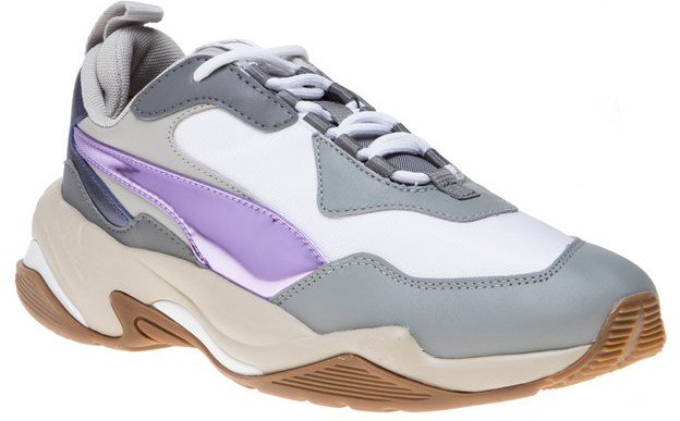 Thumbnail - Puma Thunder Electric klobig Leder Lace Up Womens Trainer 367998 01