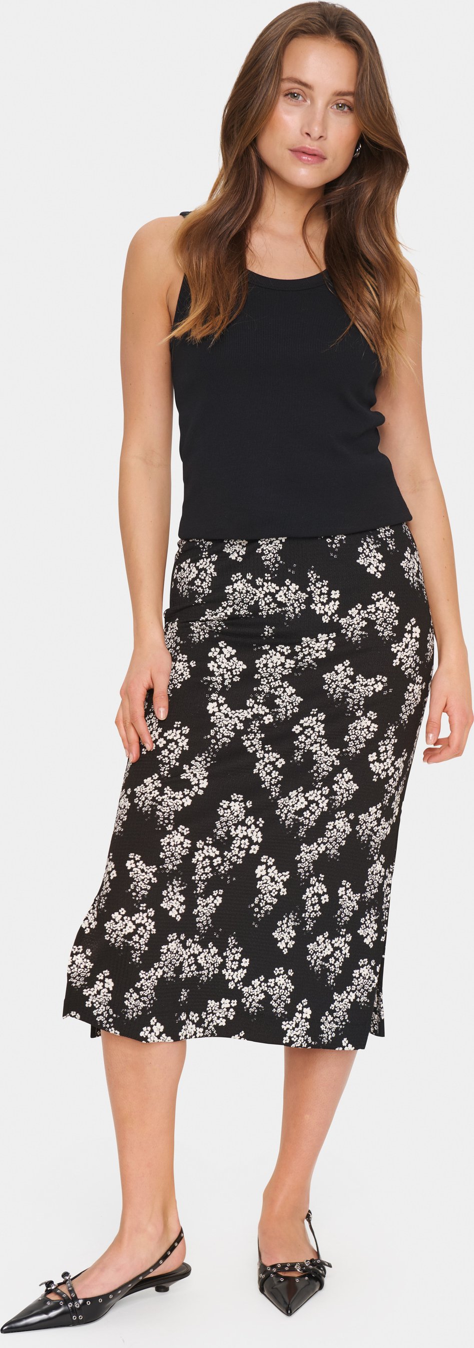 Rock LenyaSZ Rock Fitted black white