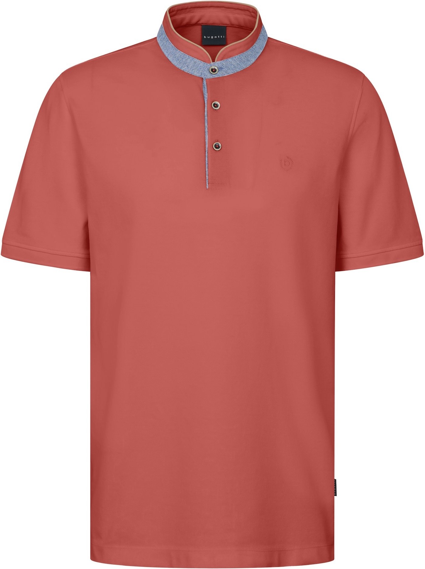 Bugatti Herren Polo mit Stehkragen