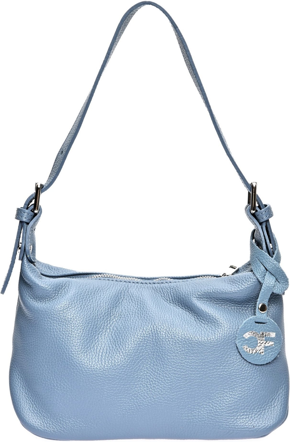 Carla Ferreri Türkise Lederhandtasche