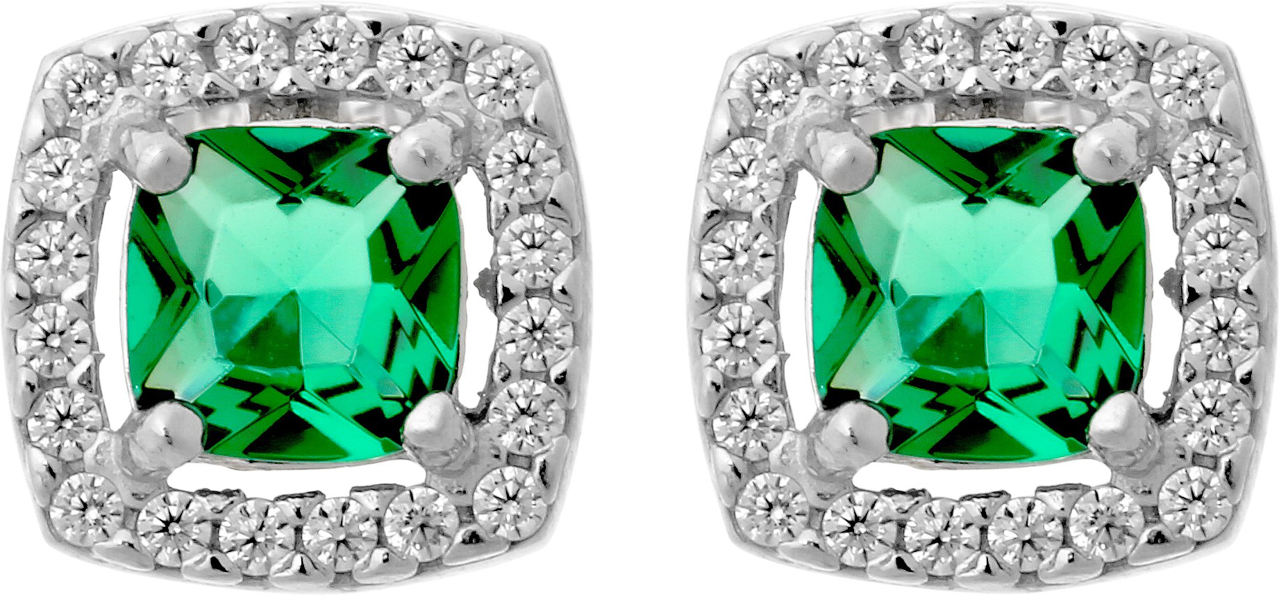 Orphelia 'Faustine' Damen Ohrstecker aus 925 Sterling Silber - Silber ZO-7199/GR