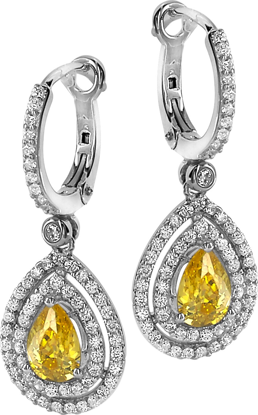 Orphelia 'Ellen' Damen 925 Sterling Silber Ohrhänger - Silber ZO-7048