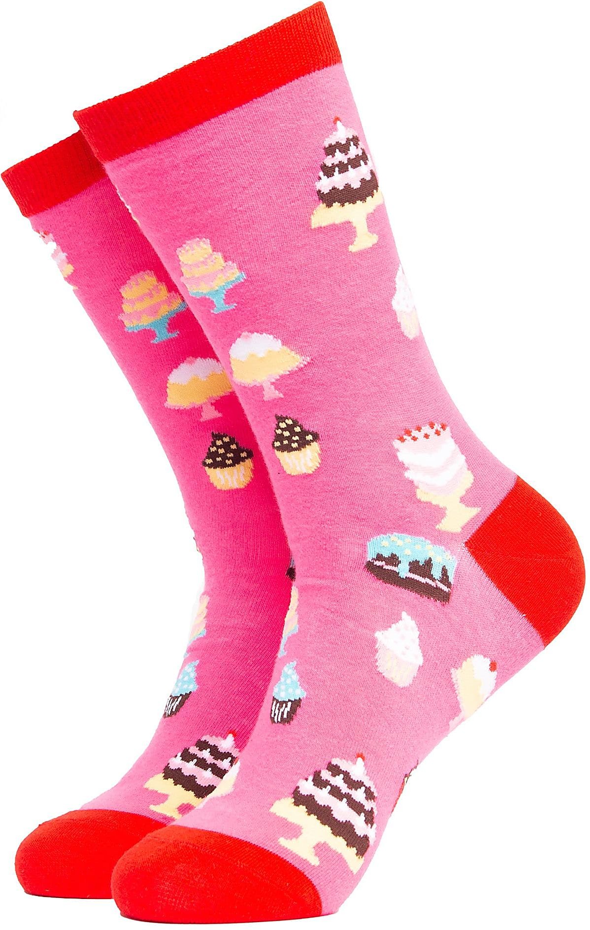 Food Design Neuheit Unisex Baumwollsocken