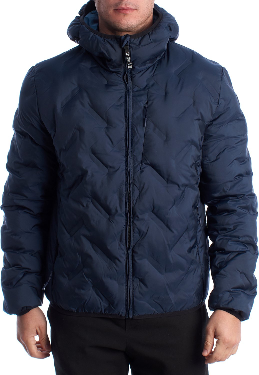 Herren Steppjacke mit Kapuze US40127001