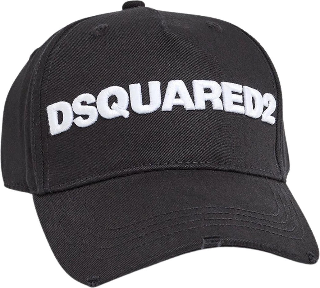 DSquared2 - Baseball-Mütze (Schwarz/Weiß)