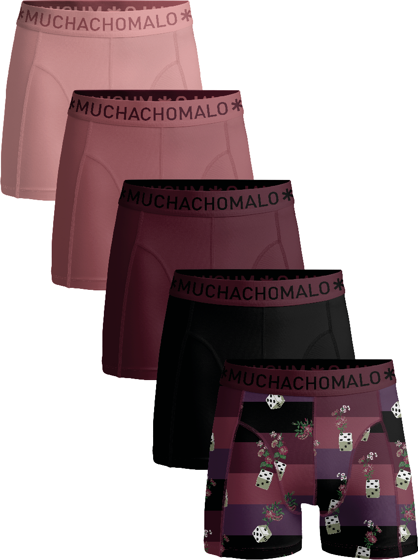Muchachomalo Herren Boxershorts - 5er Pack - Herrenunterwäsche