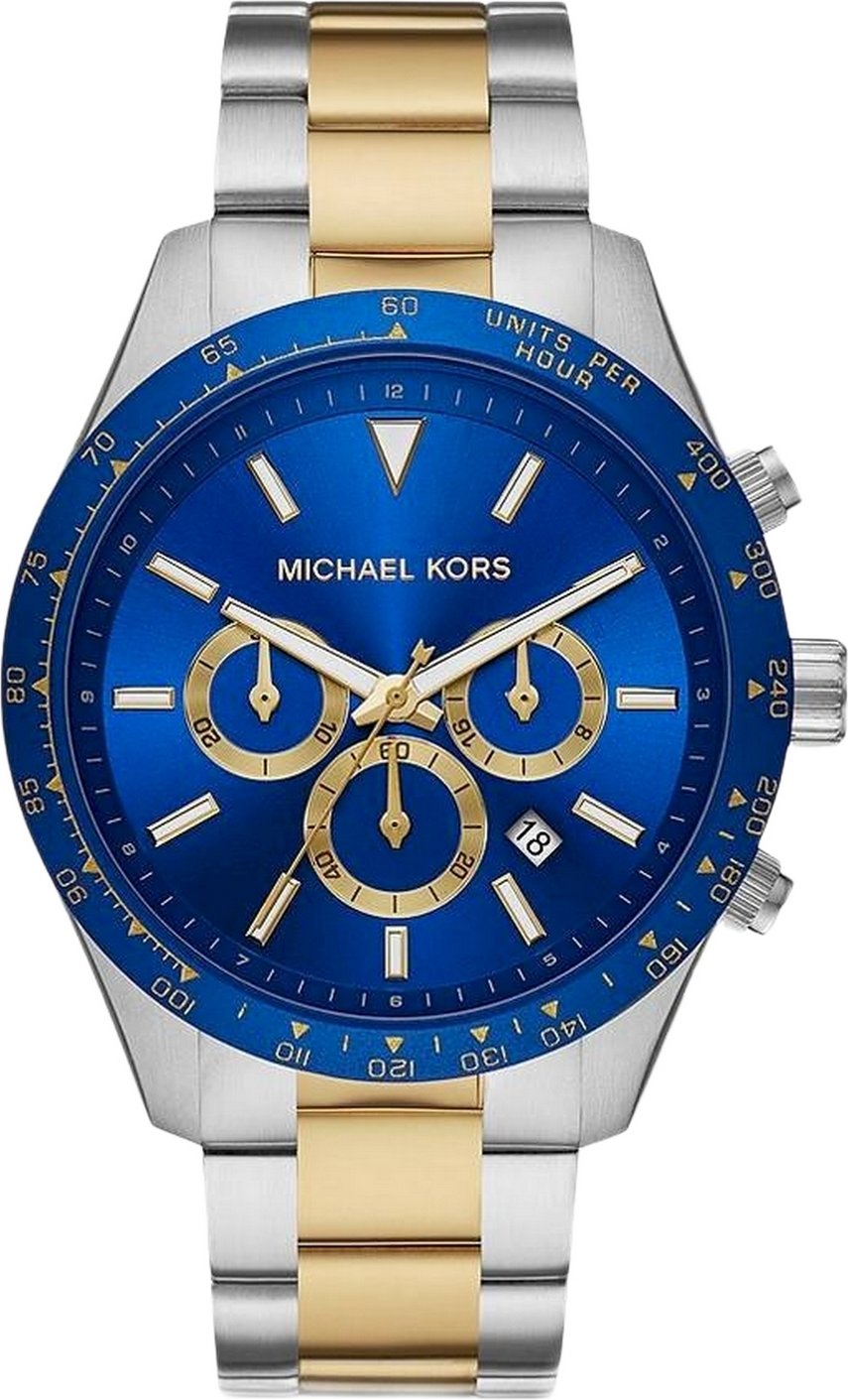 Michael Kors Herrenuhr Quartz Silber Gold