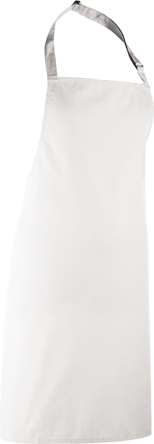 Premier Colours Latzschürze (Weiß)