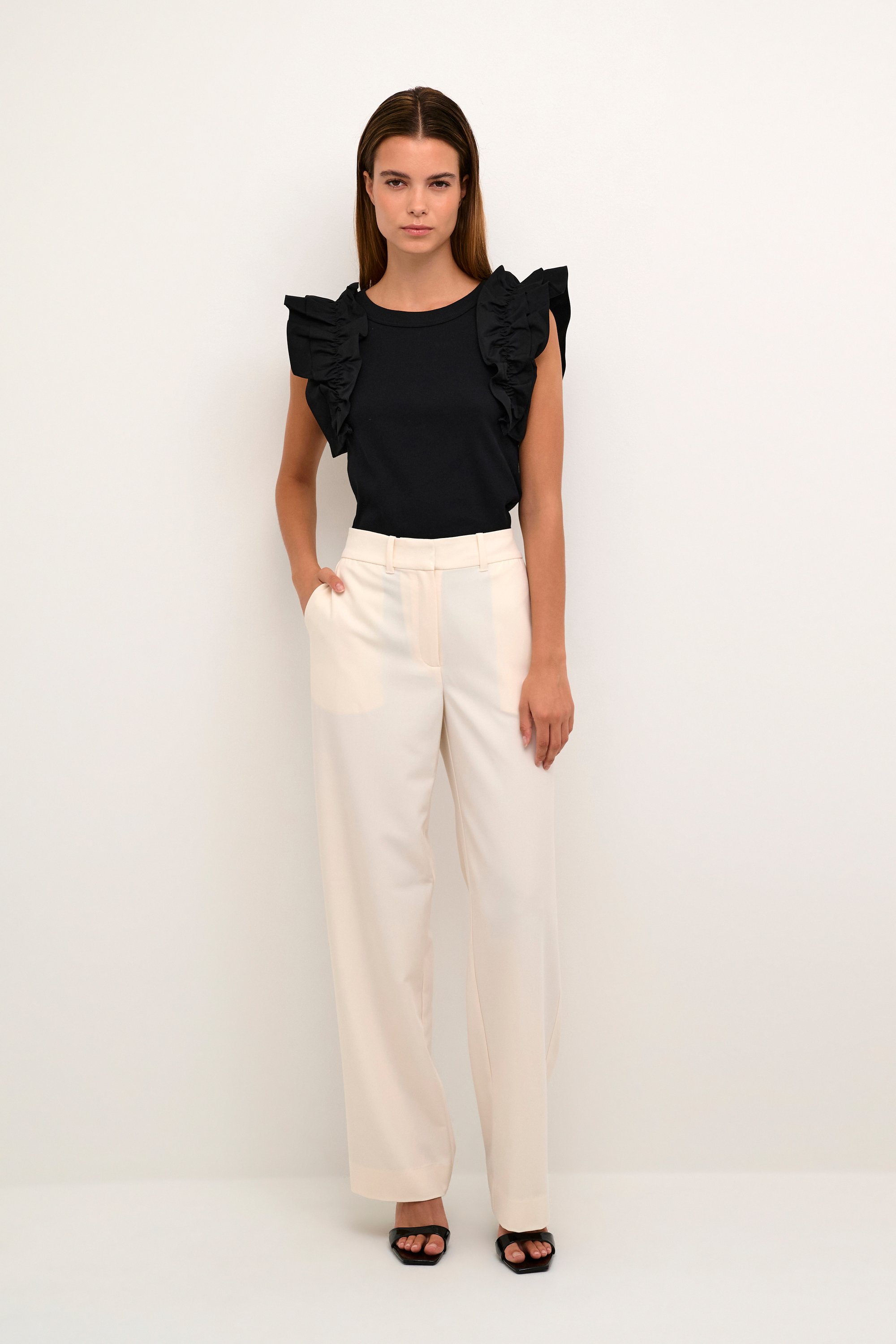 T-shirt Feminine Meteorite black