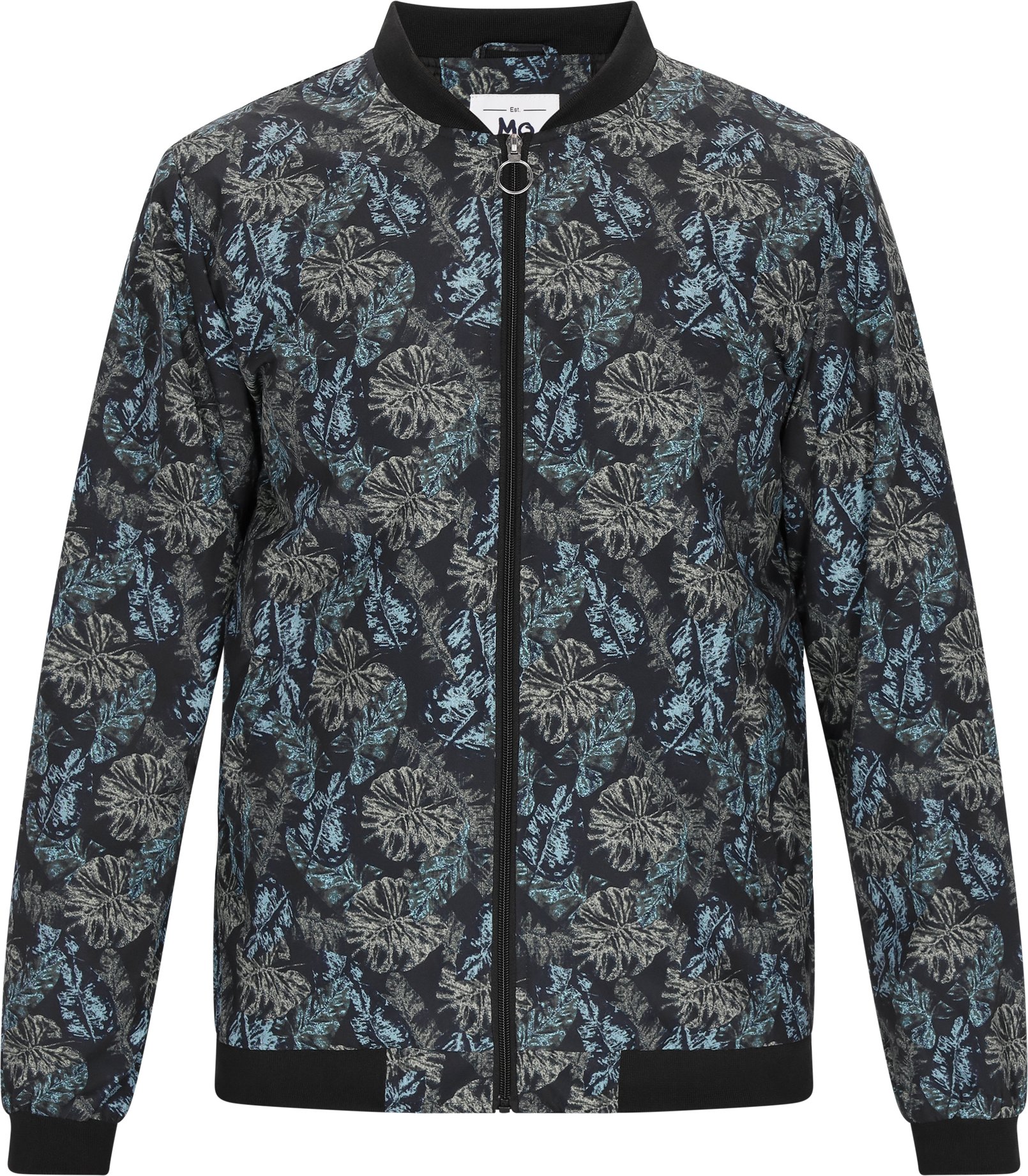 Mo Jacke Männer schwarz mehrfarbig