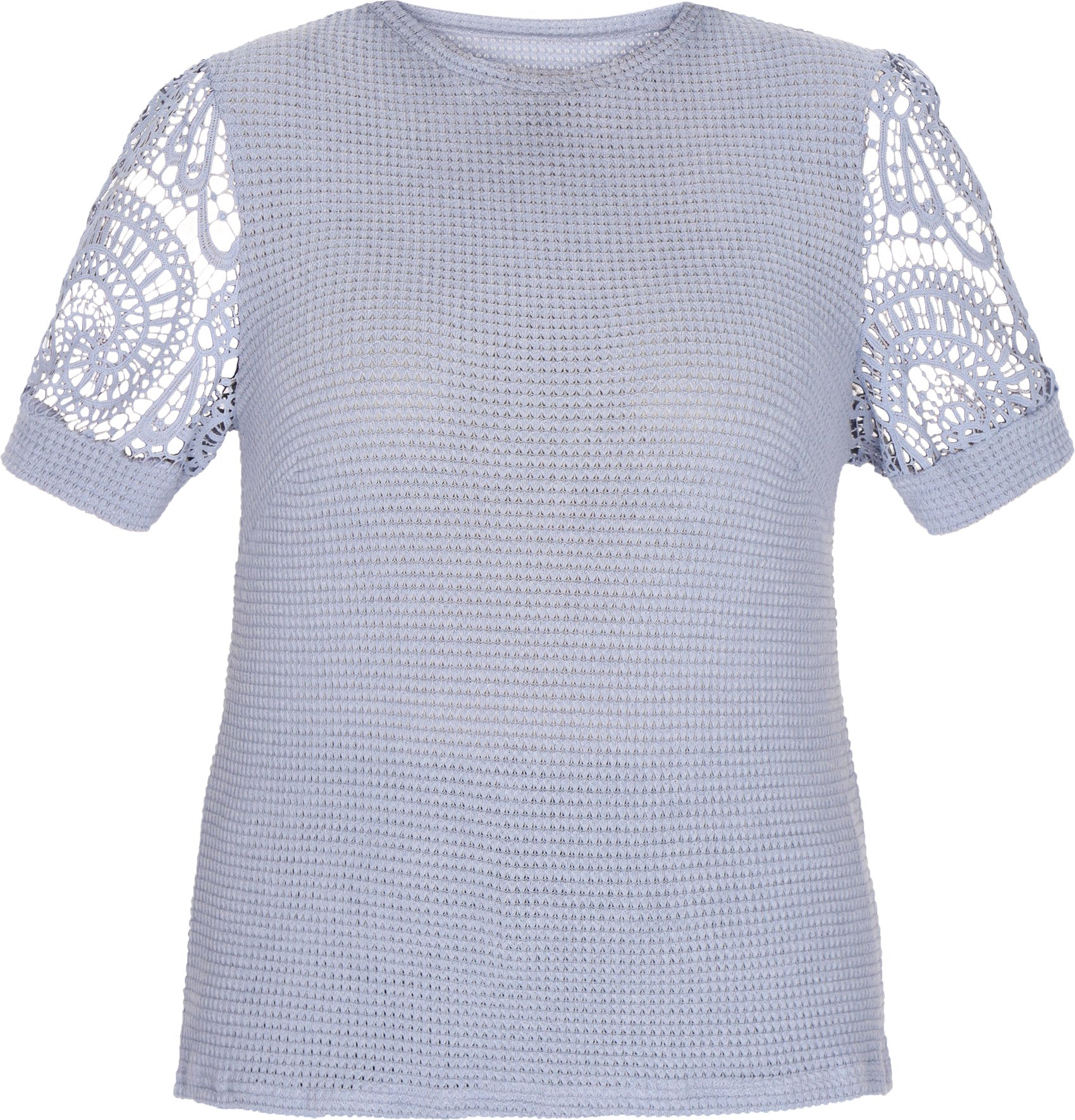 usha Bluse in großen Größen Frauen hellblau