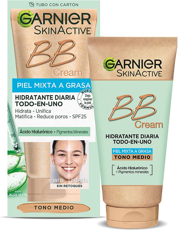 Skinactive Bb Cream Kombination Bis Fettige Haut Lsf25 #mittel 50 ml
