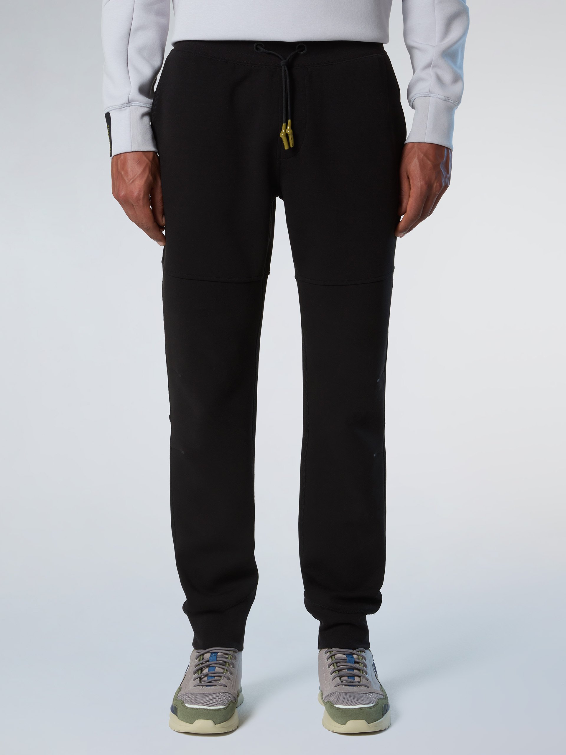 North Sails Jogginghose Scuba Stoff mit Reißverschlusstasche