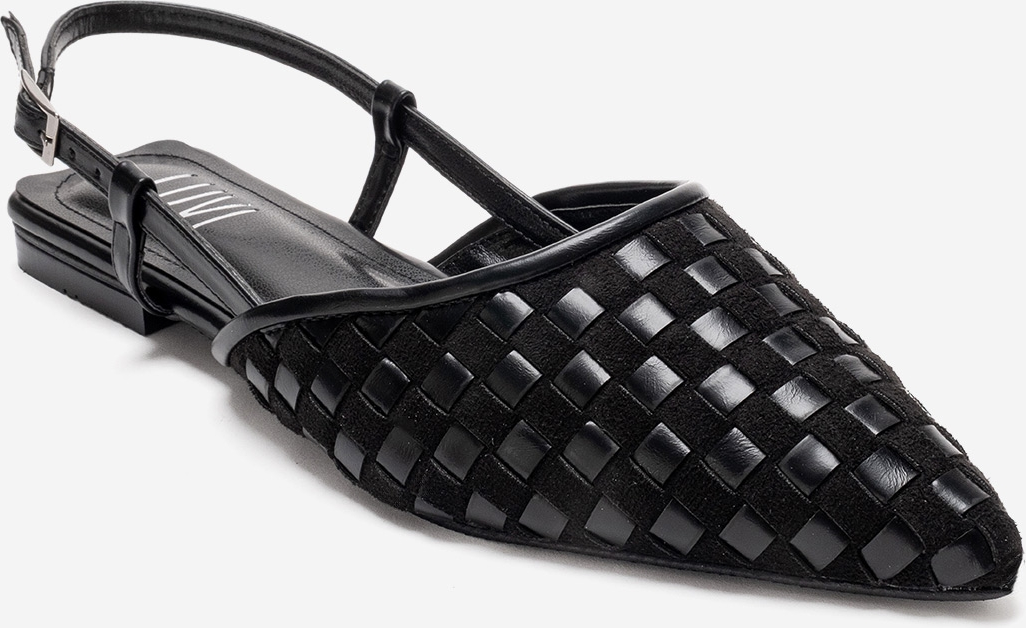 Chanda Spitz Zehenbereich Geflochten Sandale