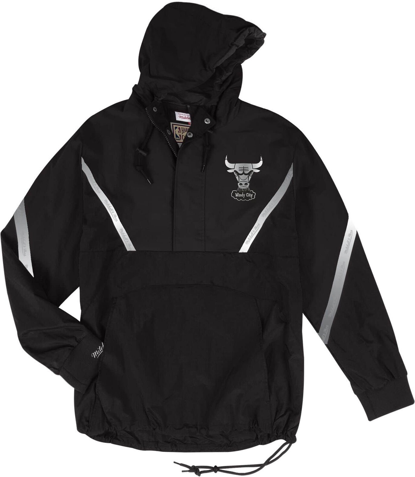 Mitchell & Ness Chicago Bulls Windy City Reflective Herren Anorak Jacke