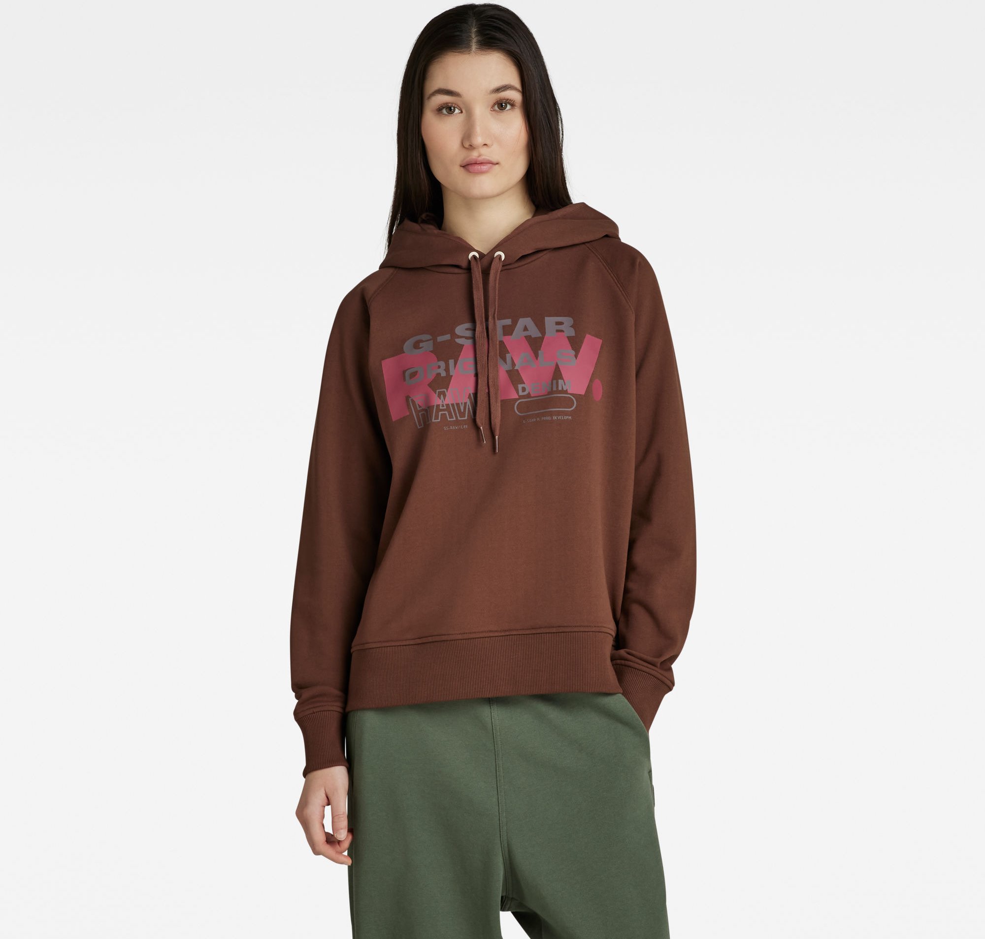 Thumbnail - G Star Raw Raglan Raw Originals Sweatshirt