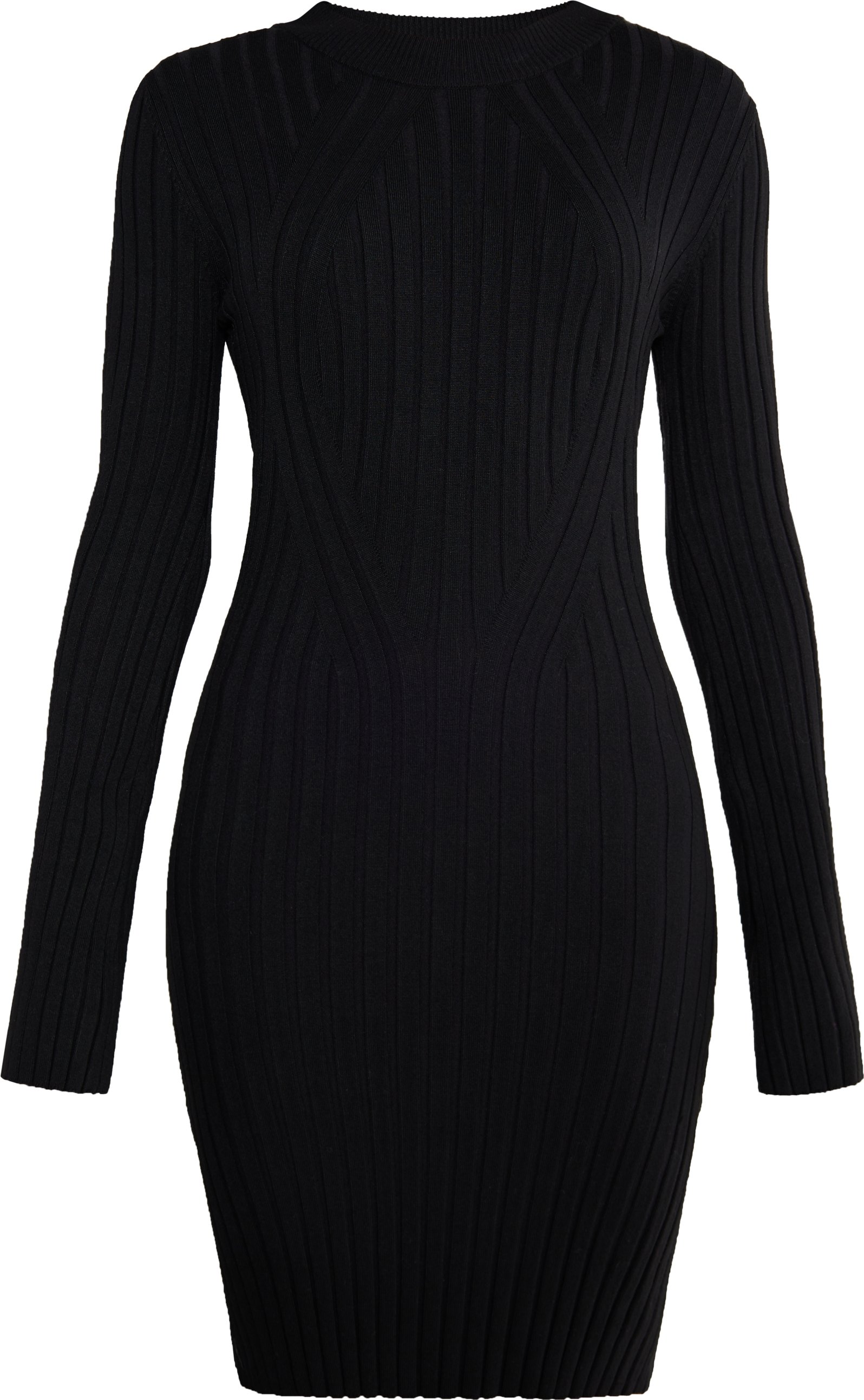 Thumbnail - Faina Strickkleid Damen schwarz