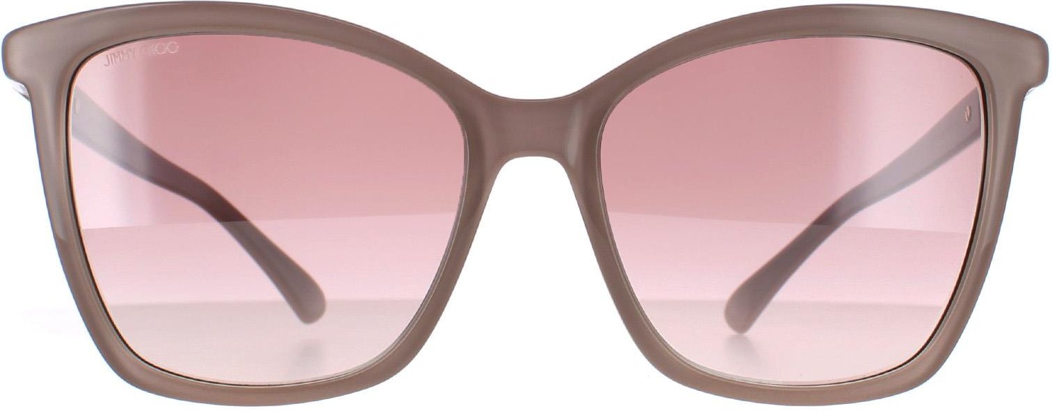 Jimmy Choo Square Damen Nude Braun Silber Spiegel ALI/S