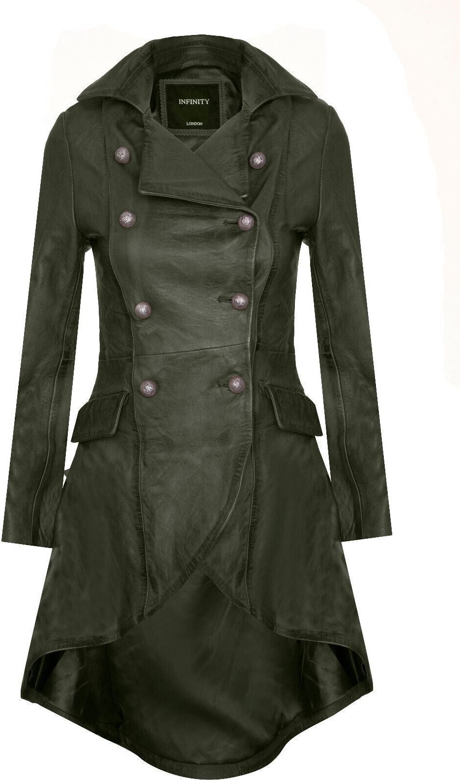 Damen Gothic Viktorianischer Mantel-Accra