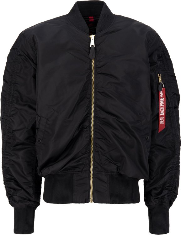 Thumbnail - MA-1 Oversized Puckered Bomber Jacket