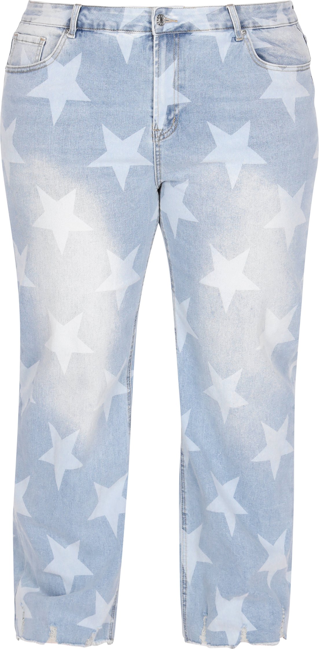 Mymo Hosen in großen Größen Frauen hellblau