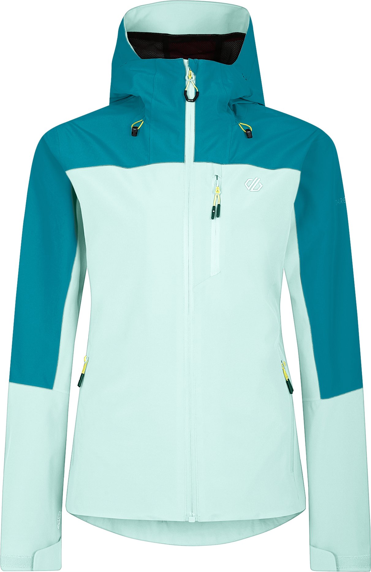 Thumbnail - Dare 2B - "Mountain Series" Jacke, wasserfest für Damen (Minzgrün/Kajak Farbe)