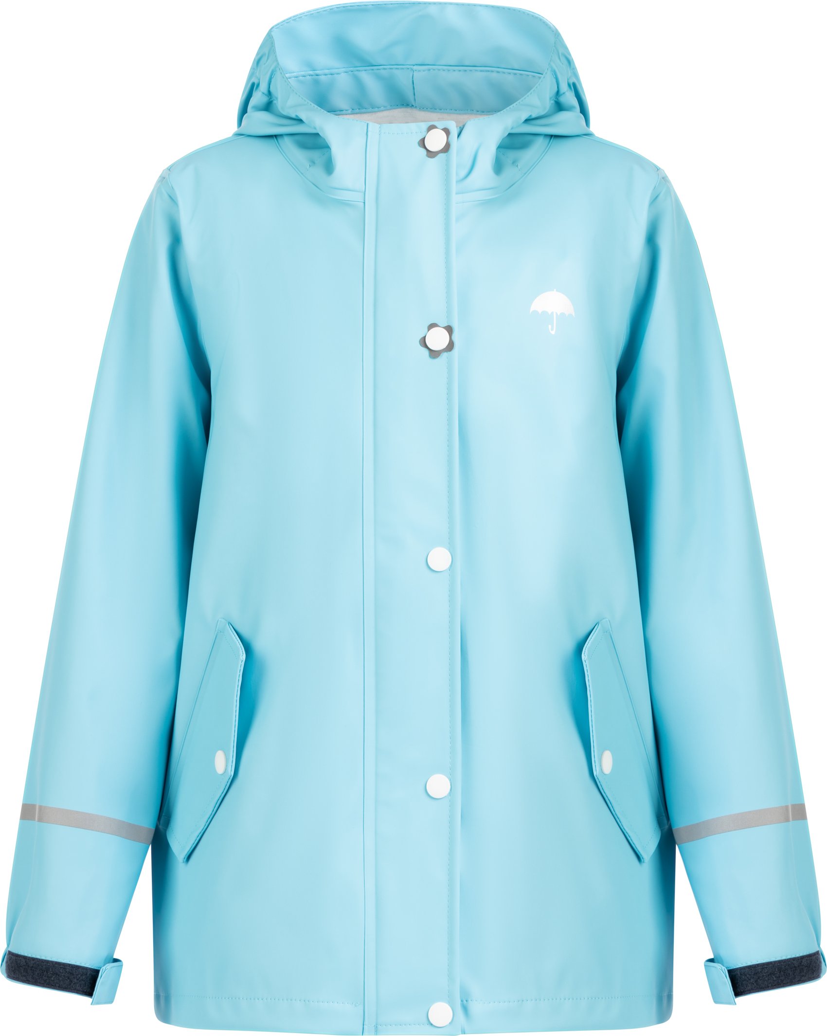 Thumbnail - Schmuddelwedda Regenjacke Mädchen DUNKELAQUA-280