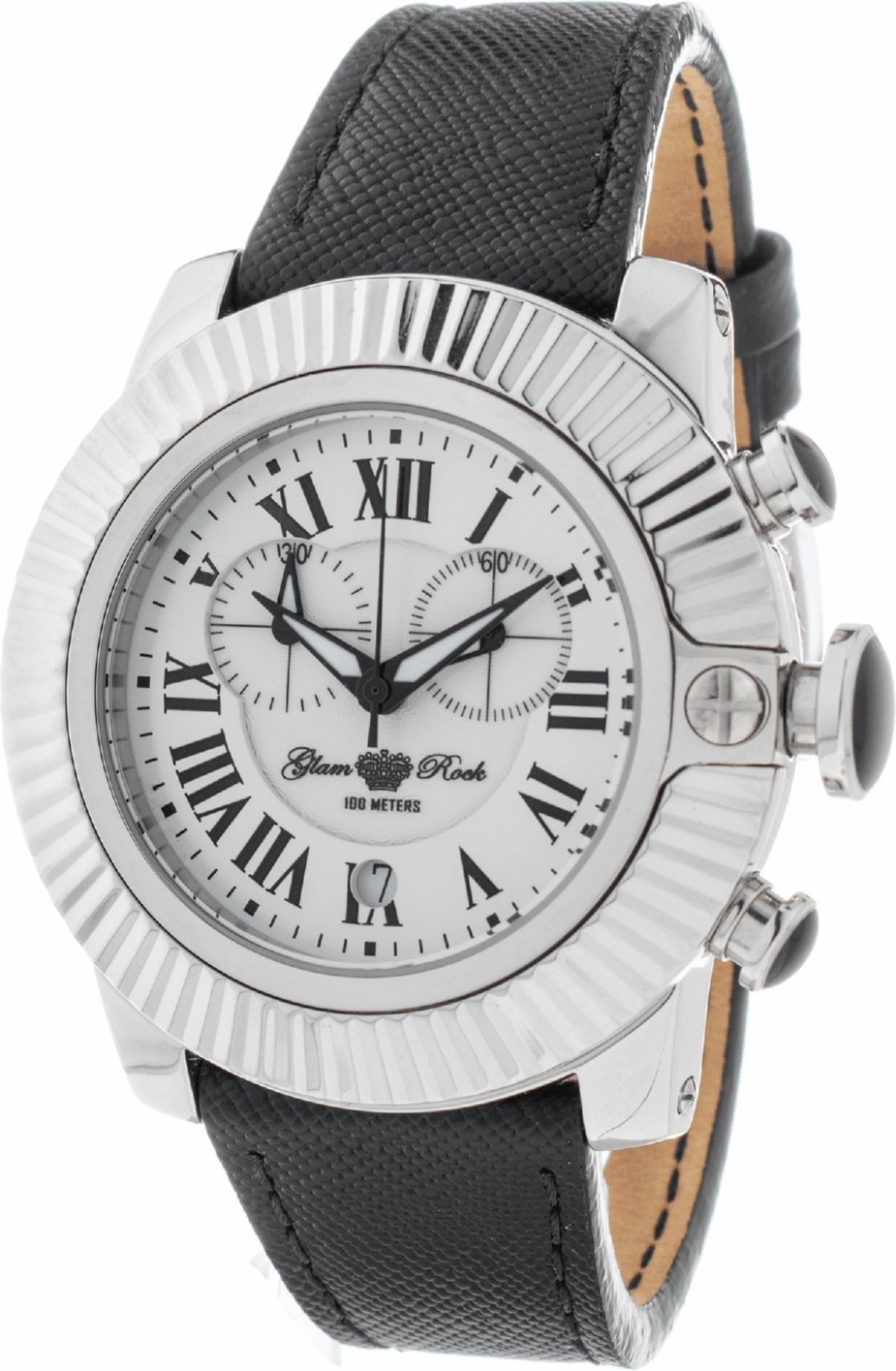 Glam Rock Damenuhr Quartz Silber