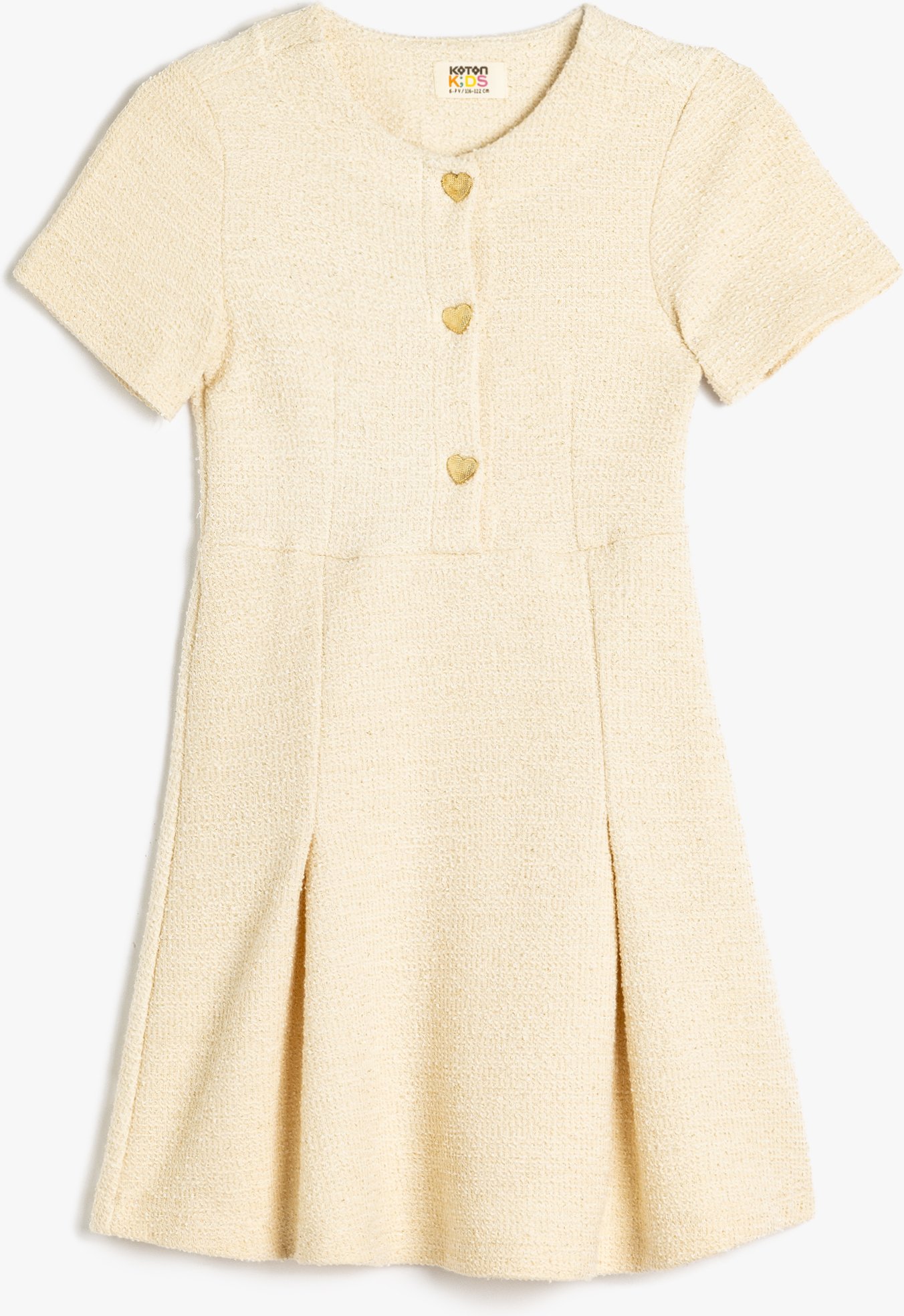 Koton Kleid Mini Länge Mit Knöpfen Kleid